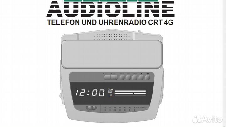 Ретро телефон Audioline