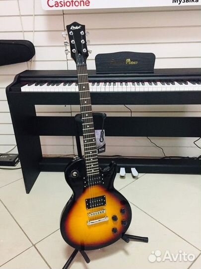 Новая Электрогитара Les Paul Rocket Lp-1 Sb 39