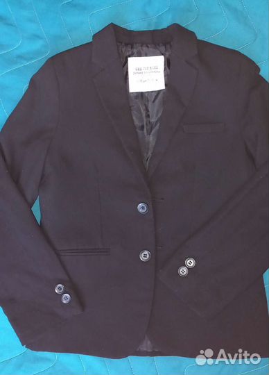 Костюм чёрный на мальчика, р. 128