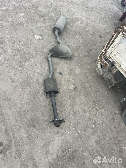 Выхлопная трасса Fiat Marea 1.9 Дизель HLX