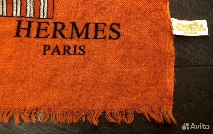 Палантин Hermes оригинал винтаж