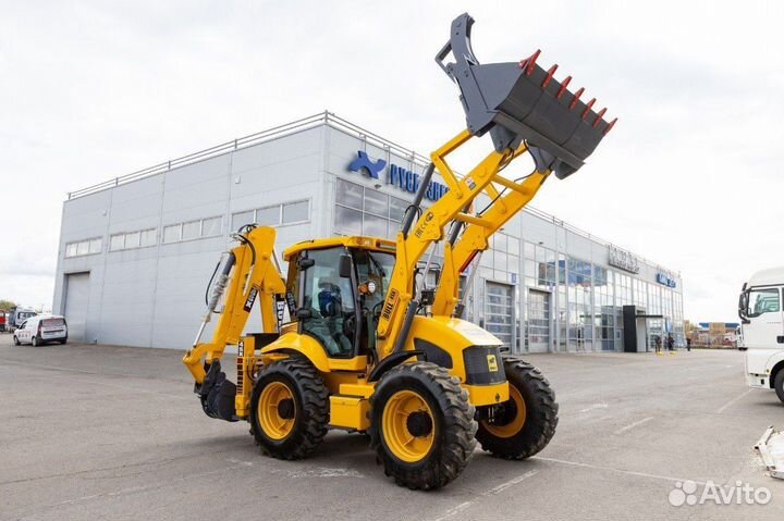 Экскаватор-погрузчик Bull 4SX Plus, 2024