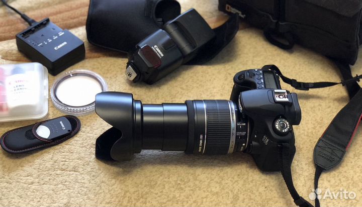 Фотоаппарат зеркальный Canon EOS 60D с объективом