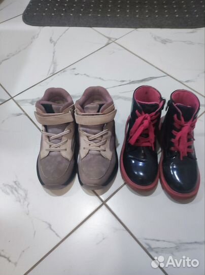 Ботинки для девочки