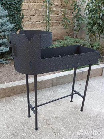 Мангал 2в1 с подказанником 3 мм