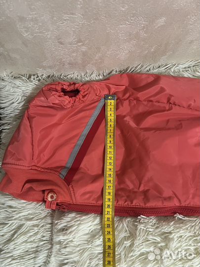 Комбинезон на флисе для таксы девочки