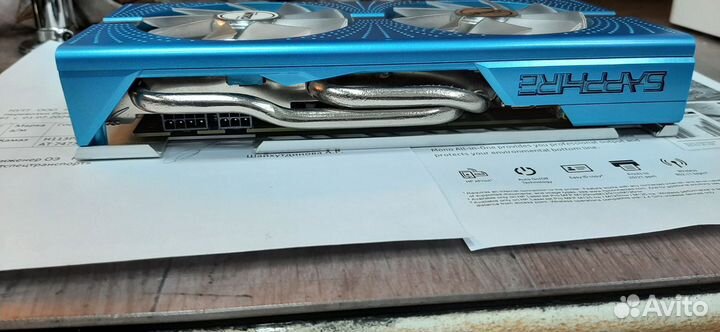 Видеокарта rx580 8gb sapphire nitro+ se