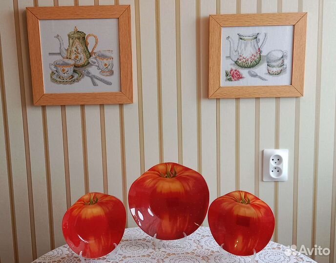 Набор салатников (3 шт, стекло)