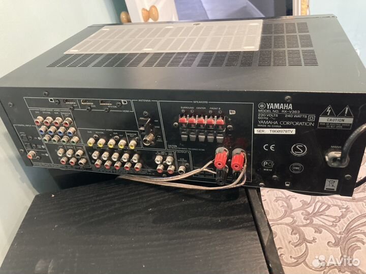 Музыкальный центр yamaha RX-V363