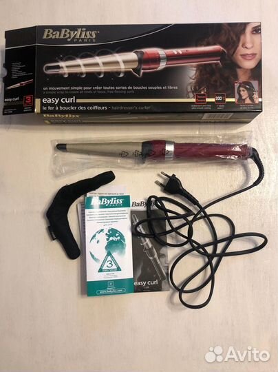 Новые электрощипцы Babyliss Easy curl C20E