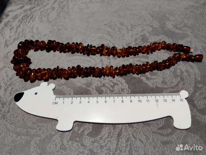 Бусы янтарь СССР