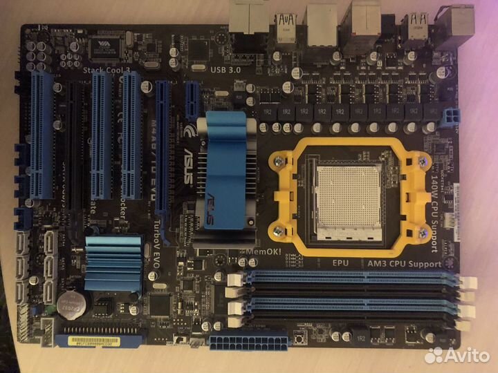 Материнская плата am3 (не рабочая)