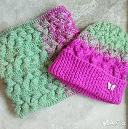 Шапка и снуд (вязание на заказ)