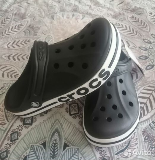 Кроксы, Crocs, Сабо, чёрные