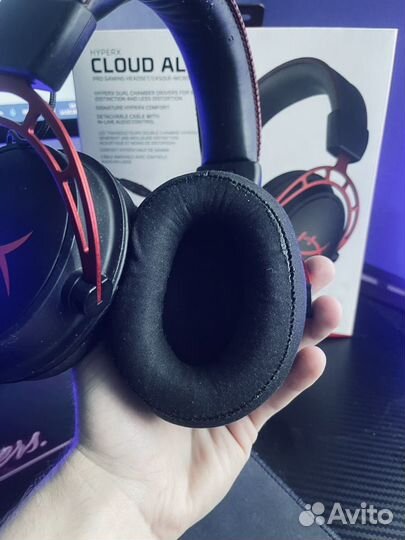 Игровые наушники hyperx cloud alpha