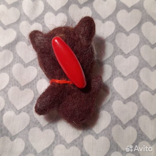 Брошки в технике сухого и мокрого валяния