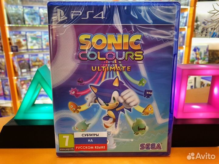 Sonic colors PS4 / соник колорс пс4