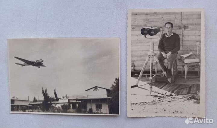 Две фотографии 1950-х годов