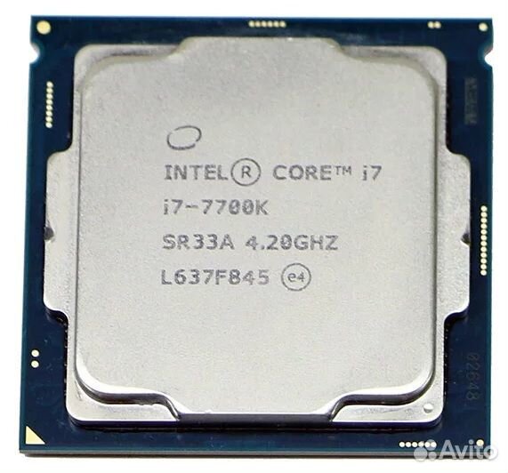 Процессор Intel Core i7 7700K