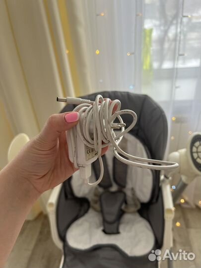 Стульчик для кормления электрокачели шезлонг 3в1