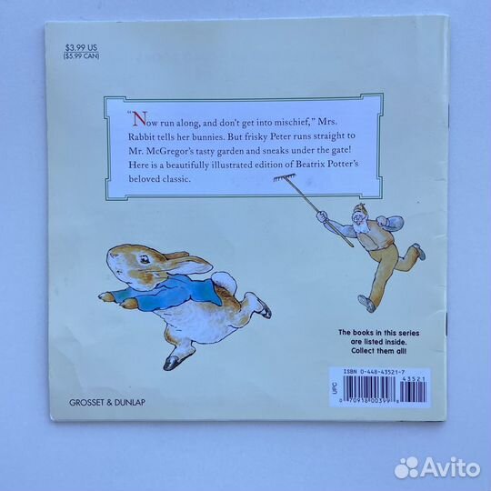 Peter Rabbit Беатрис Поттер на английском