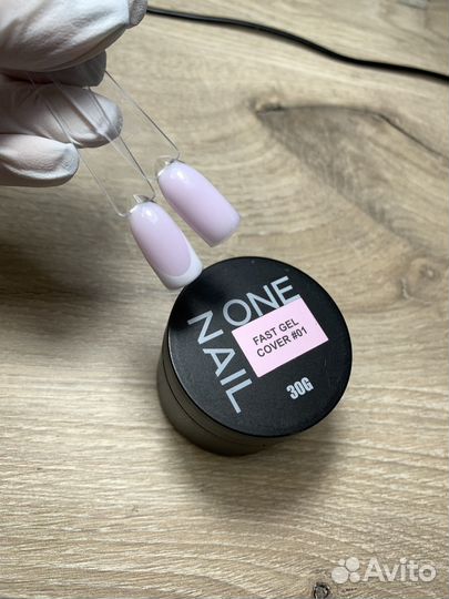 Гели для наращивания и укрепления ногтей one nail