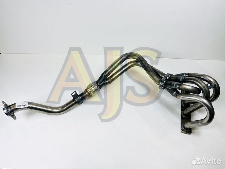 Паук 4-2-1 ваз 01-07 16v с гофрой неокрашенный