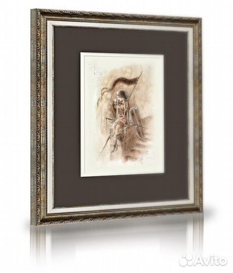 Картина о женской любви. Акварель