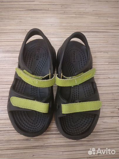 Крокс crocs сандали c8 оригинал детские