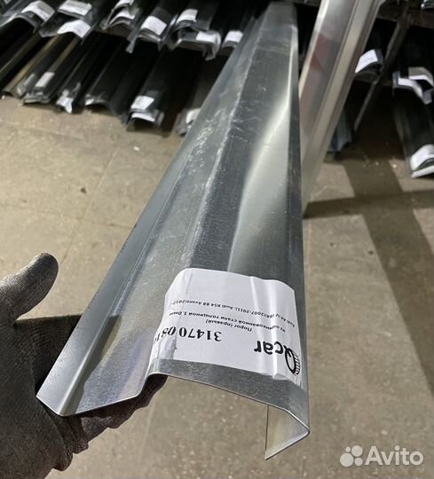 Порог левый Audi A4 B8 2007-2011(1мм)