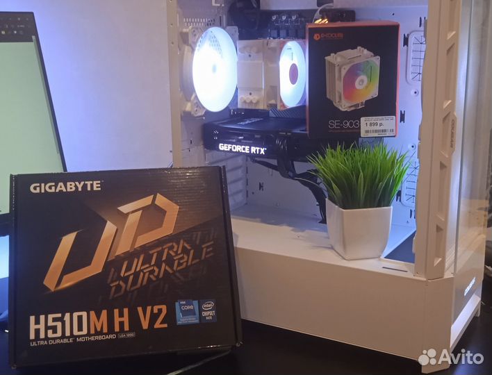 Комплект i3 10105f + H510M H V2 + SE-903-XT