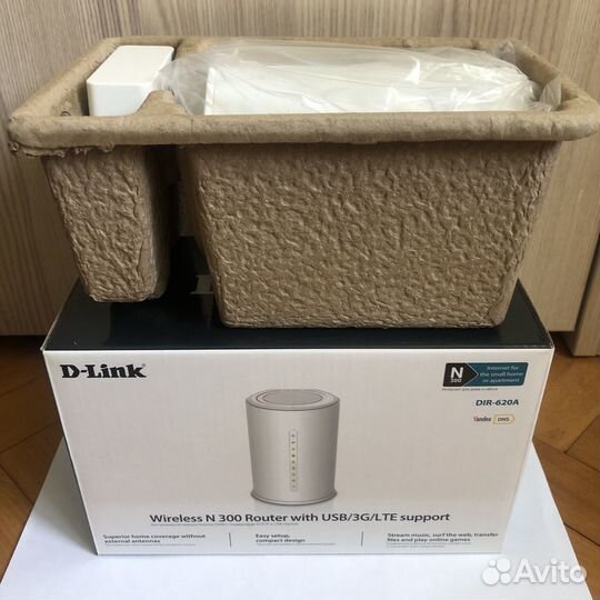 Wi-Fi роутер D-link DIR-620A рабочий