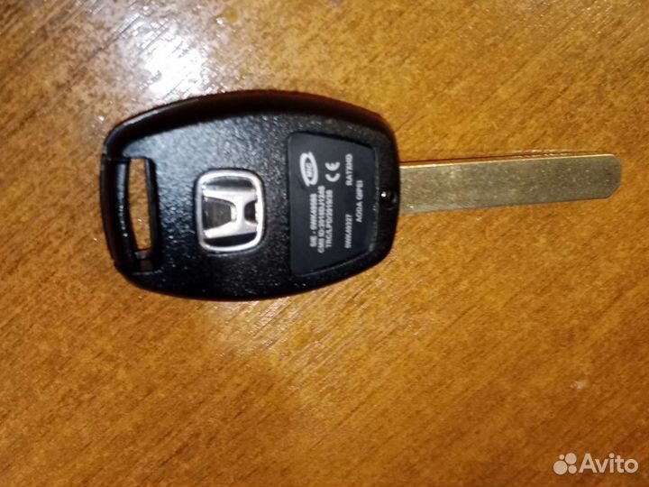 Ключ honda accord cl7