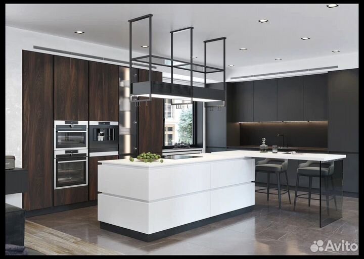 Кухня под потолок любого размера