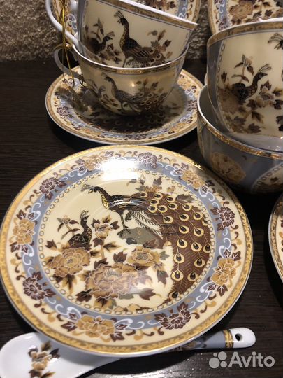 Чайный сервиз лфз весна, Агашки дулево СССР