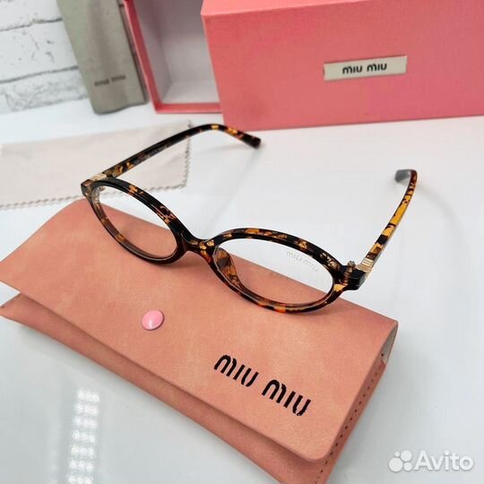 Очки имиджевые женские miu miu