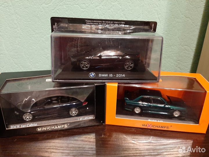 Модели BMW (Minichamps IXO Kyosho) 1/43