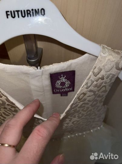 Платье для девочки праздничное 104