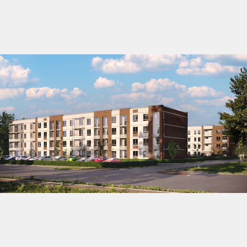 2-к. квартира, 57,3 м², 3/4 эт.