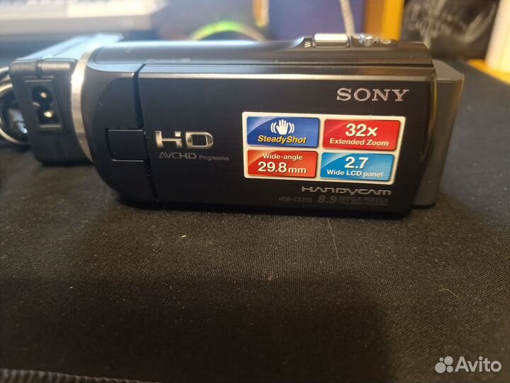 Видеокамера sony HDR cx220e