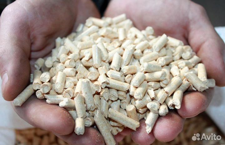 Пеллеты (топливные гранулы) белые 6мм