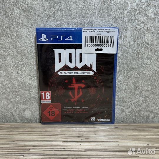 Новый/Doom Slayers Collection на PS4/PS5