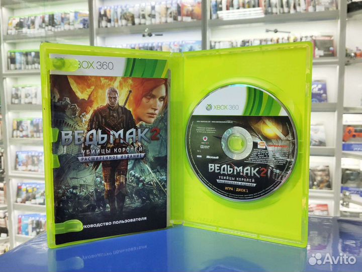Диск на Xbox 360 Ведьмак 2