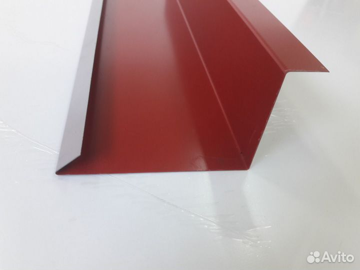 Планка примыкания под штробу 25*90*170*20 RAL 3011