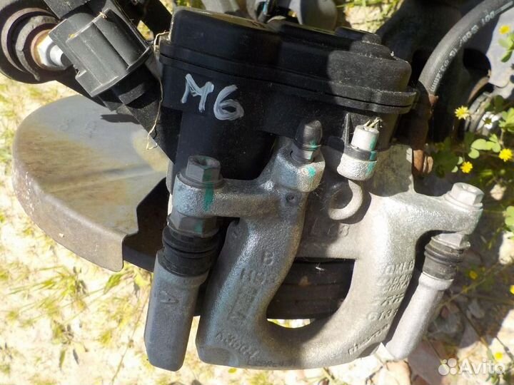 Задний правый суппорт Мазда 6, 2021 год, электро