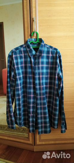 Рубашка мужская O'Stin 100% хлопок, новая р.М