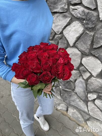 Розы 101 роза 51 роза 29 роз Цветы букет Доставка