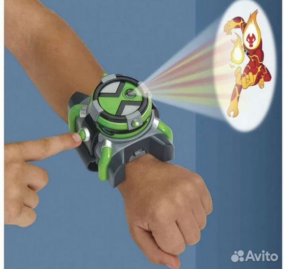 Фигура бен 10 +часы проектор