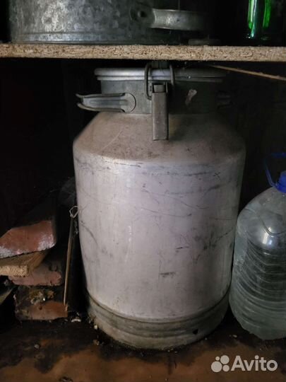 Фляга алюминиевая бу 40л