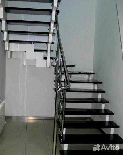 Лестница в стиле лофт